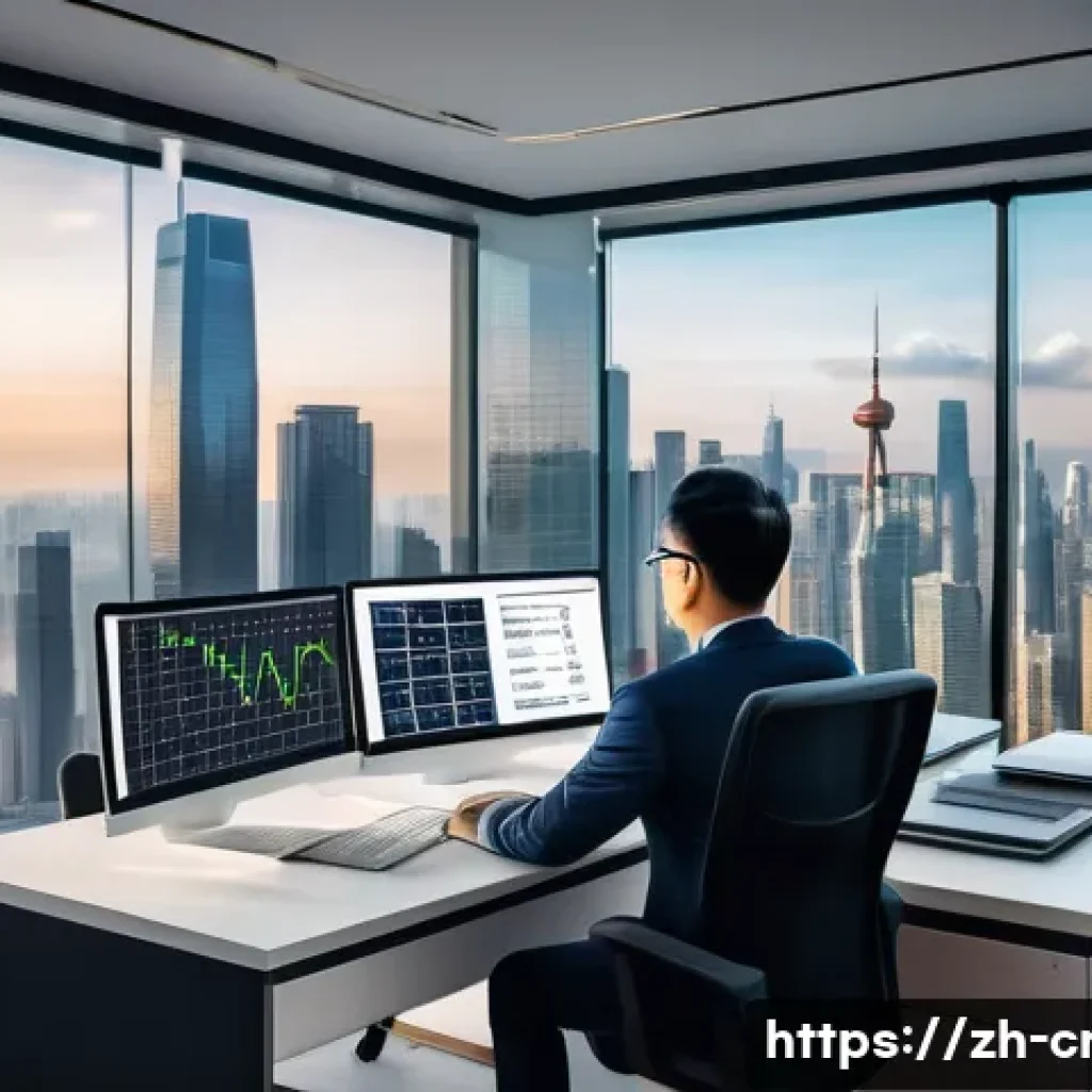 신용분석사와 부동산 금융의 연계성 - A modern office scene showcasing a professional credit analyst deeply engaged in financial risk asse...